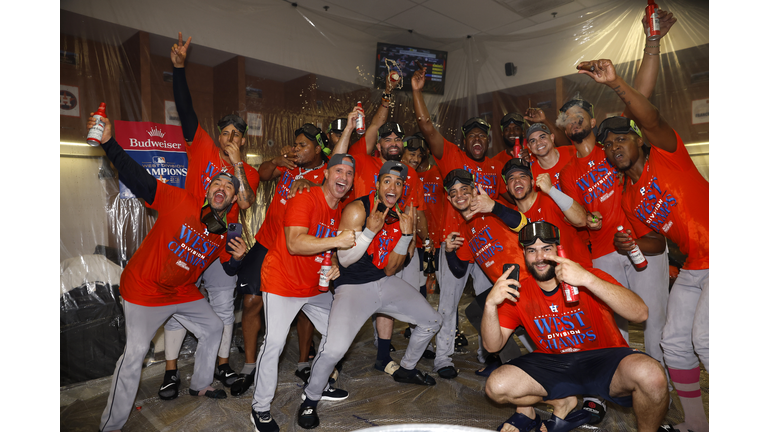 Astros clinch American League West title
