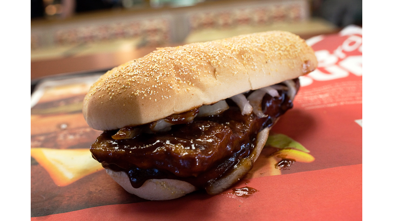 McDonald's Brings Back The McRib Sandwich