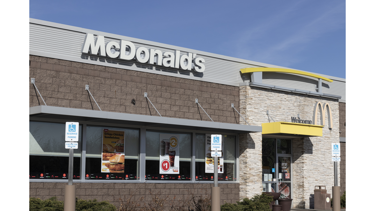 McDonald's Restaurant. McDonald's is offering Curbside Pickup and drive thru service during social distancing.