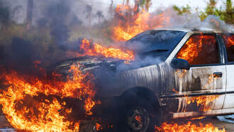 Report: Owner Intentionally Set Vehicle On Fire At Edgewater Park