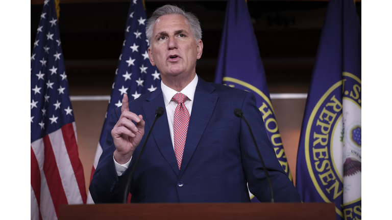 House Minority Leader McCarthy Speaks During Weekly Press Conference