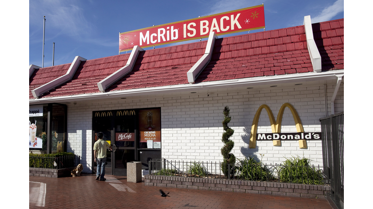 McDonald's Brings Back The McRib Sandwich