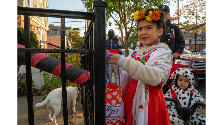 Halloween Celebrated In New York City Amid Coronavirus Pandemic