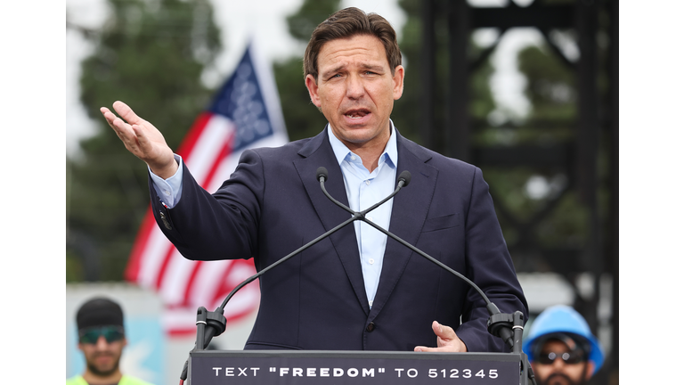 GOP Presidential Candidate Ron DeSantis Campaigns In California