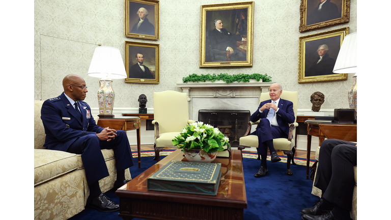 President Biden Receives Briefing On Ukraine From His National Security Team