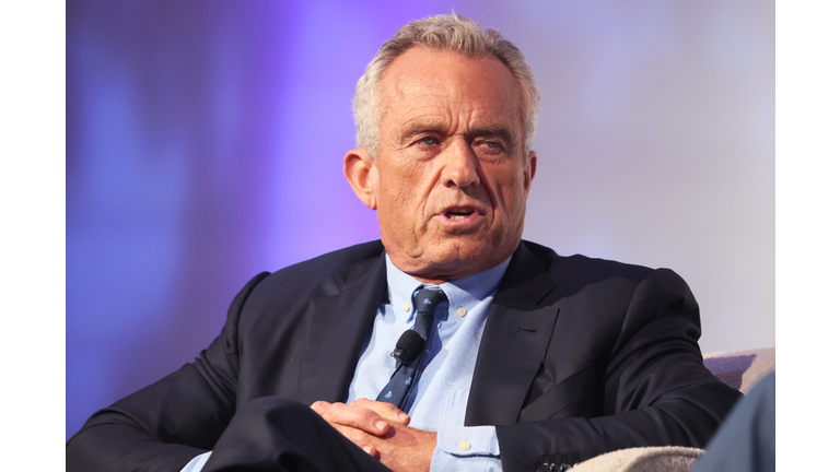 Democratic Presidential Candidate Robert F. Kennedy Jr. Delivers Address To Jewish Community In New York