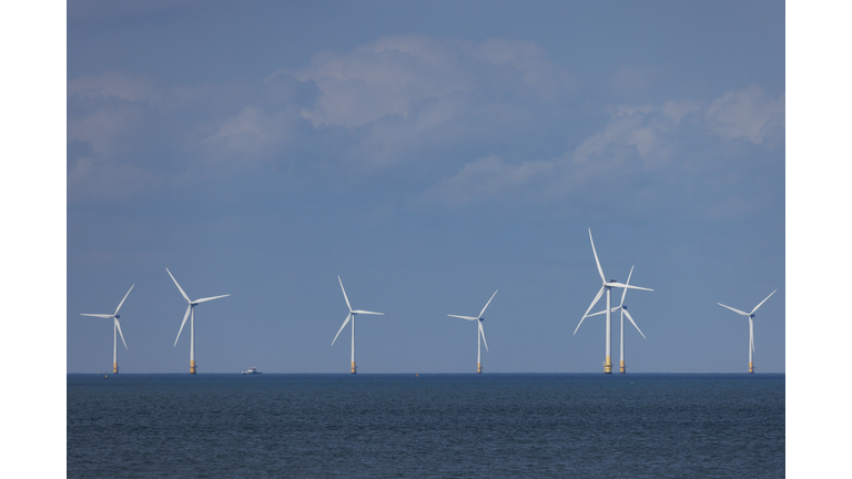 The Kentish Flats Offshore Wind Farm...