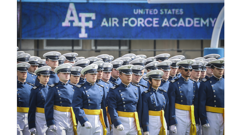 President Biden Delivers The Commencement Address At The Air Force Academy In Colorado