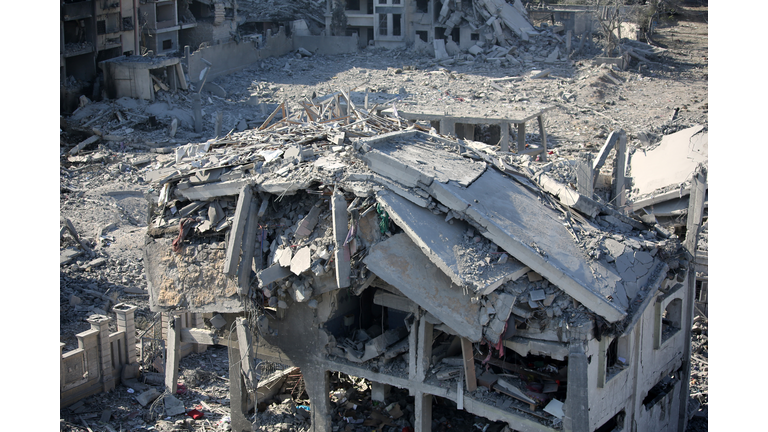 Gaza Comes Under Sustained Bombardment By Israel After Hamas Attacks