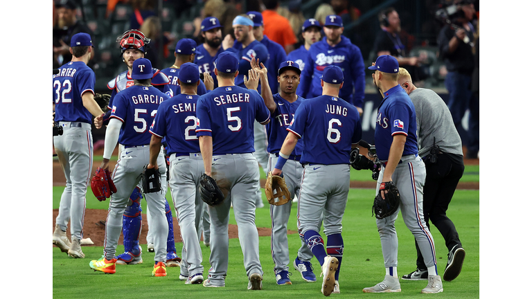 Championship Series - Texas Rangers v Houston Astros - Game One