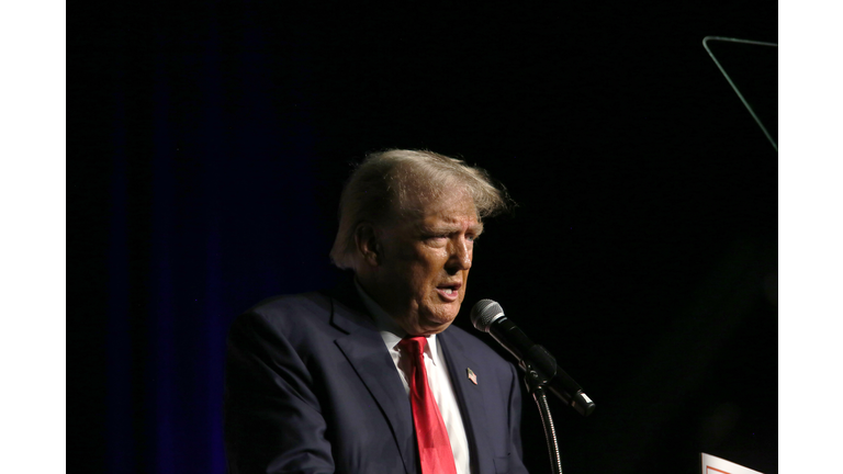 Donald Trump Delivers Remarks In West Palm Beach, FL