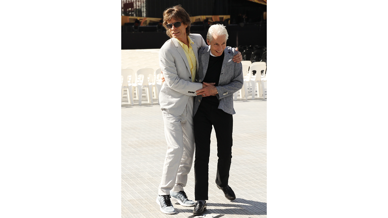 The Rolling Stones Arrive In Adelaide