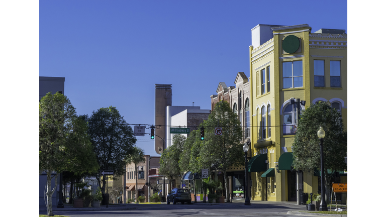 Historic Downtown Buildings in Southern USA