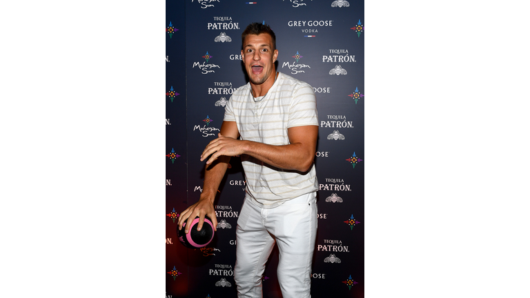 Rob Gronkowski Celebrates NFL Retirement At Mohegan Sun