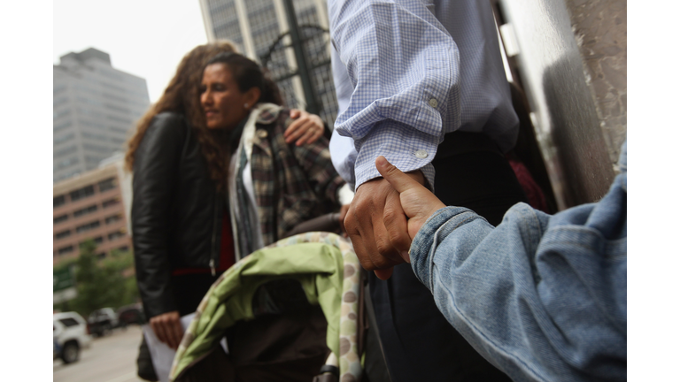 Immigrant Mother Of American Children Attends Deportation Hearing