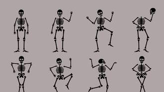 WEIRD NEWS: Pole-Dancing Skeletons 