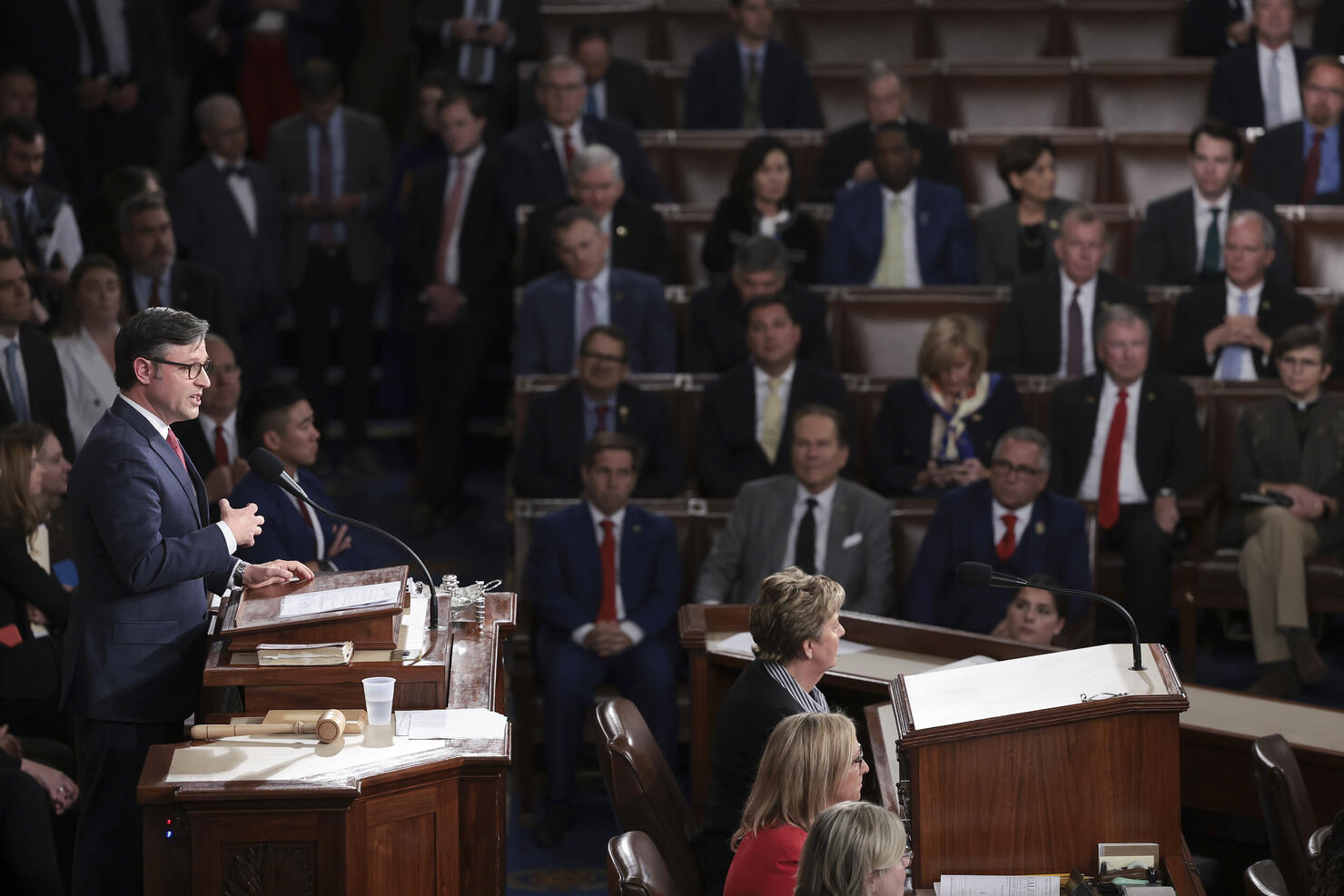 House Elects Mike Johnson Of Louisiana As Speaker