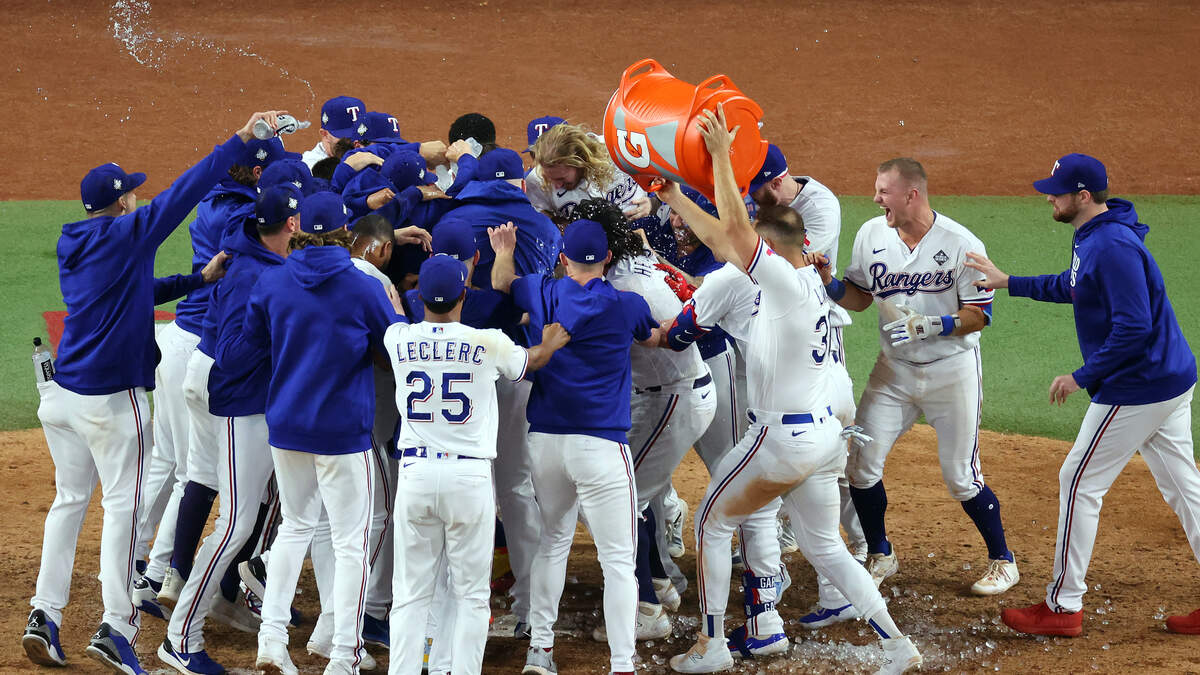 Watch Highlights Of Texas Rangers Game One World Series Win News