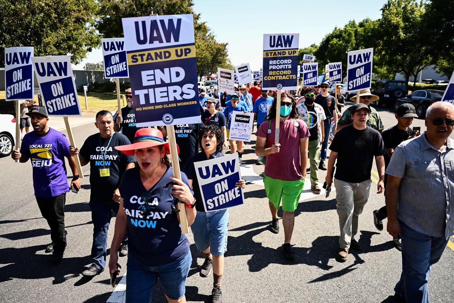 US-AUTOMOBILE-UNIONS-STRIKE