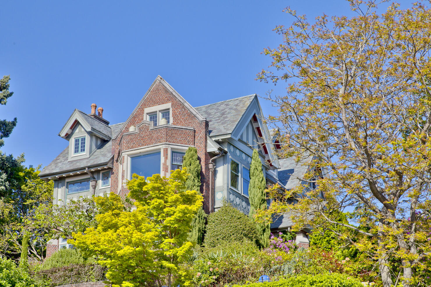 View of luxury home