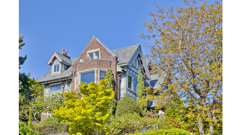 View of luxury home