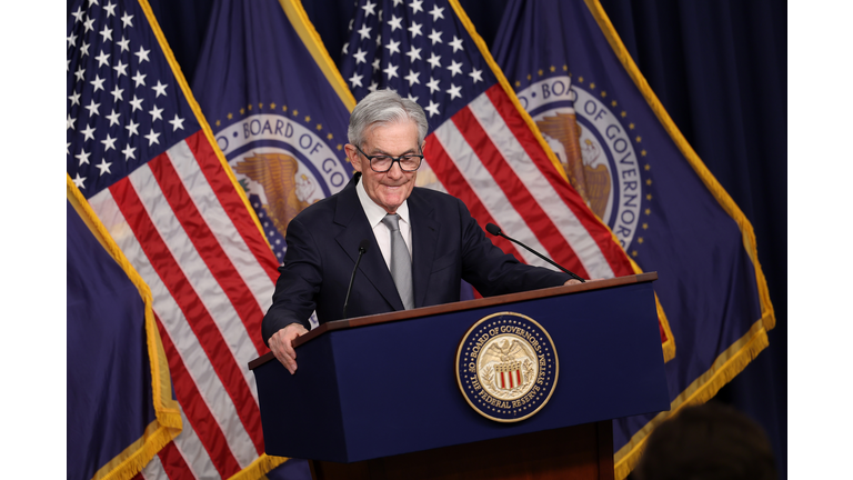 Chair Jerome Powell Holds A News Conference Following The Federal Open Market Committee Meeting