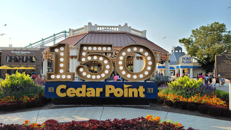 Cedar Point's 150 year anniversary in 2021.