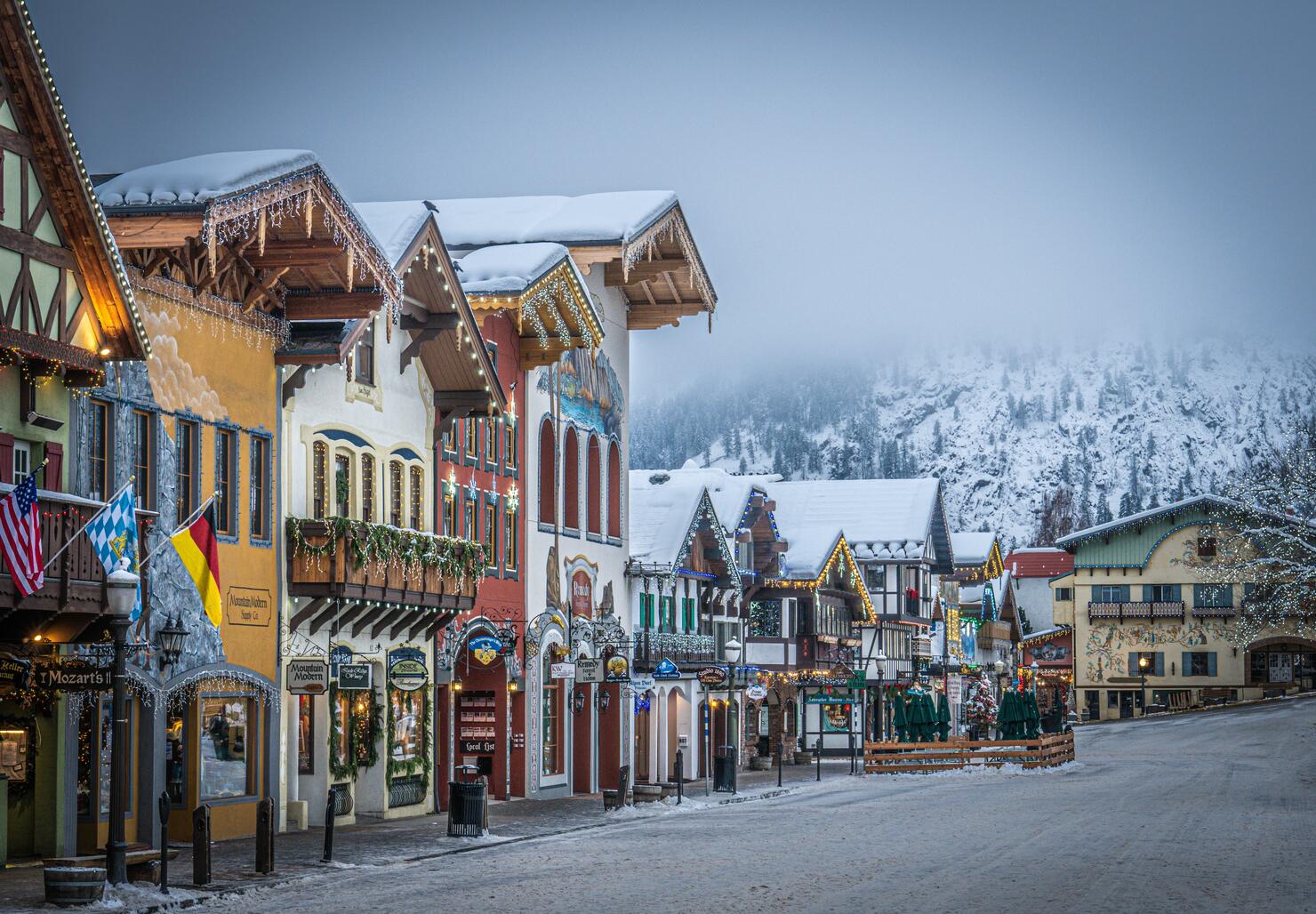 Leavenworth, Washington in the Christmas Village