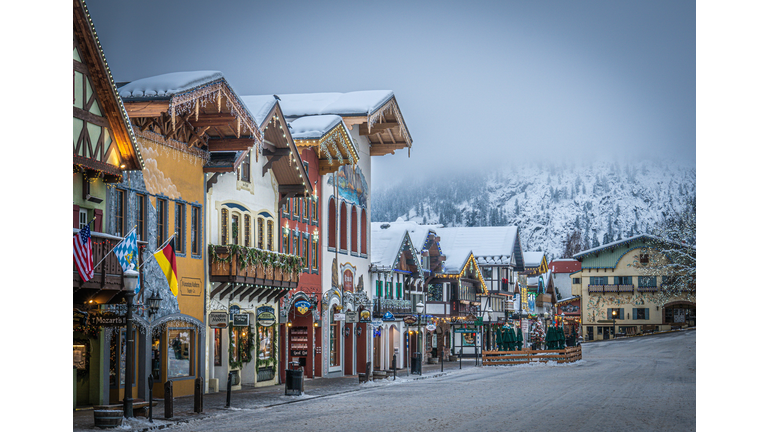 Leavenworth, Washington in the Christmas Village