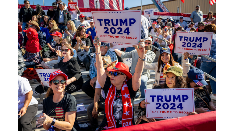 Donald Trump Campaigns For President In Houston, Texas