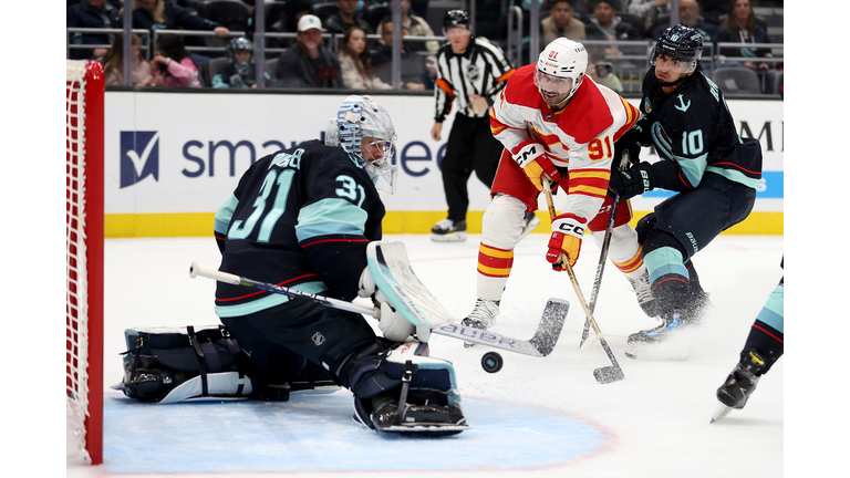 Calgary Flames v Seattle Kraken