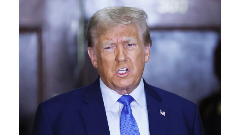 Former President Trump Testifies In Trump Organization Civil Fraud Case
