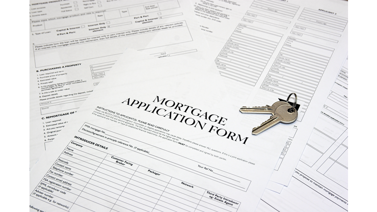 Mortgage application form