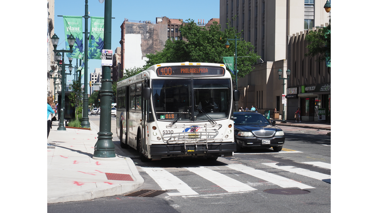 Image of a bus from the New Jersey Transit Corporation