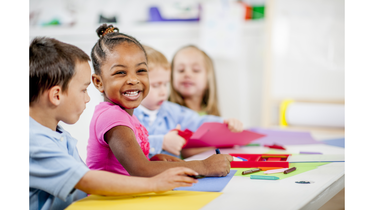 Children Playing at Daycare