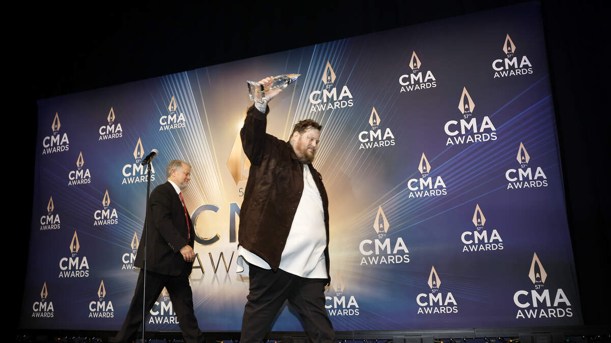 Jelly Roll Breaks Best New Artist CMA Award Y96.9 Jamie Martin