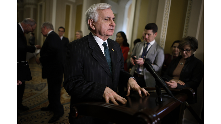 Senators Meet For Their Policy Luncheons On Capitol Hill