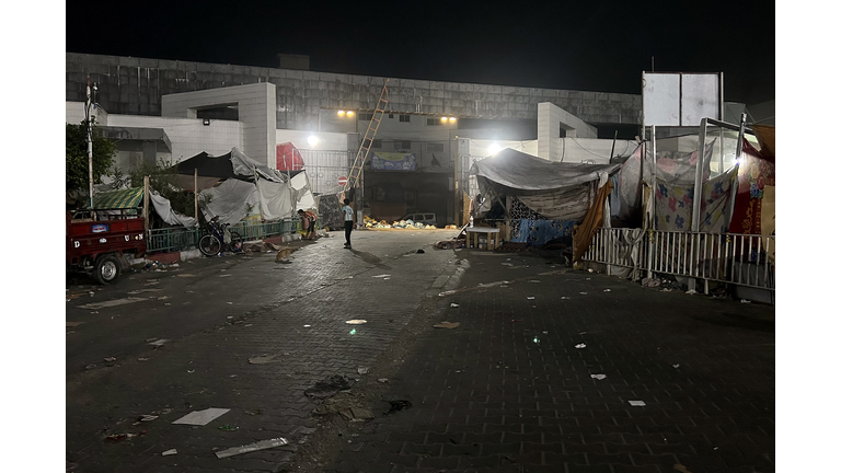 TOPSHOT-PALESTINIAN-ISRAEL-CONFLICT-HOSPITAL