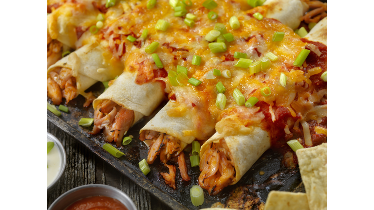 Baked Chicken Enchiladas