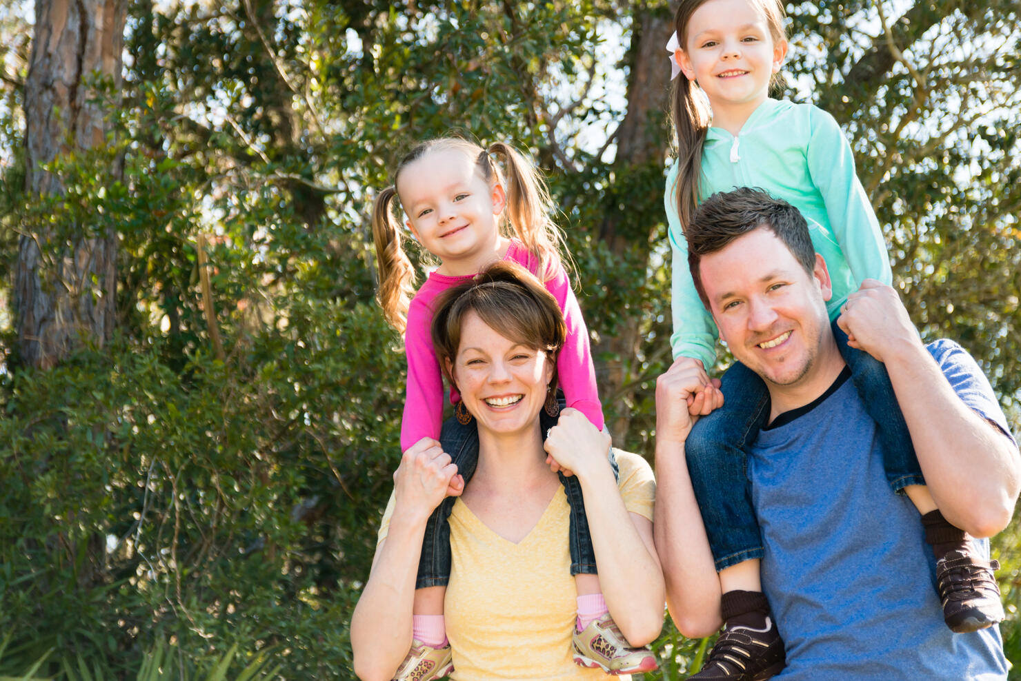 Family of four