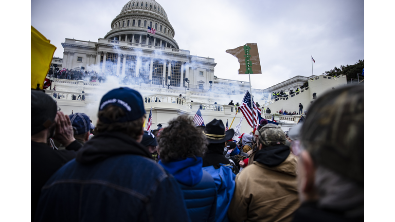 Trump Supporters Hold "Stop The Steal" Rally In DC Amid Ratification Of Presidential Election