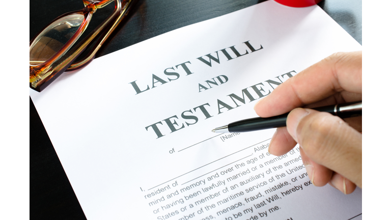 last will and testament