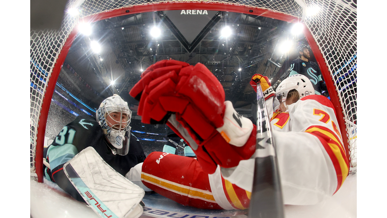 Calgary Flames v Seattle Kraken