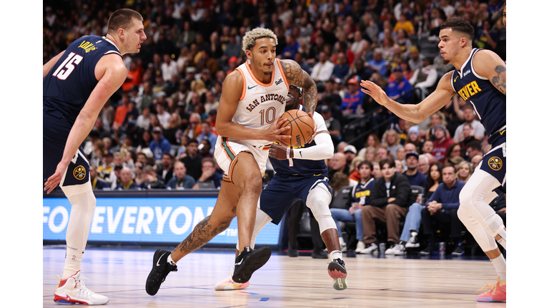 San Antonio Spurs v Denver Nuggets