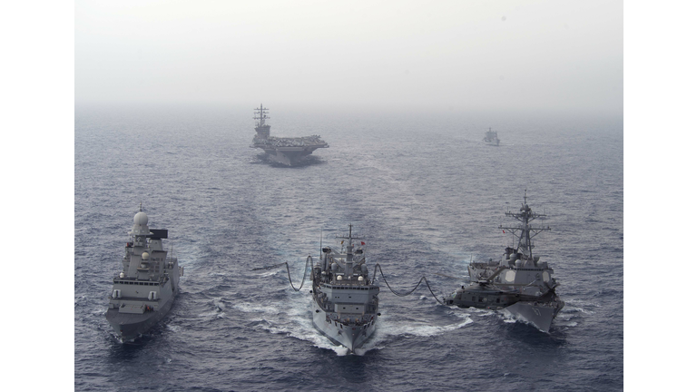 First underway replenishment With Alternative Fuel