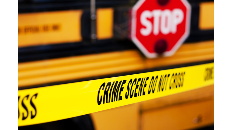 School Bus Crime Scene