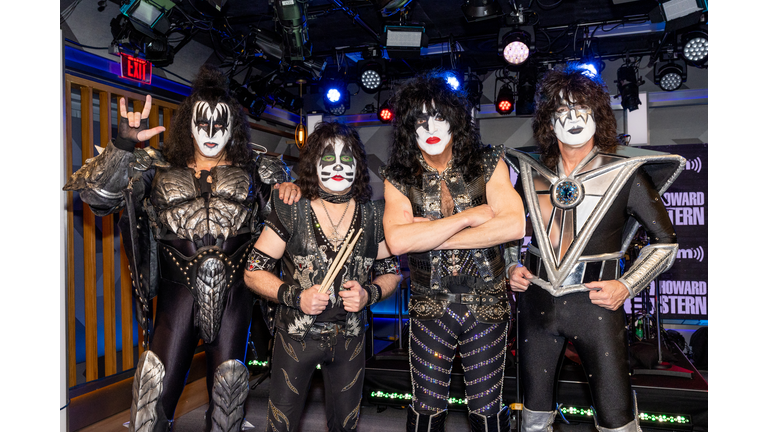 KISS Visits SiriusXM's 'The Howard Stern Show'