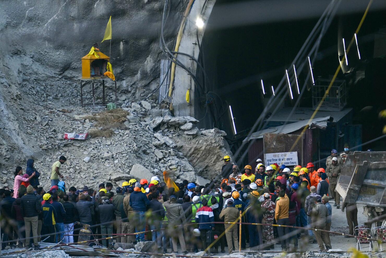 INDIA-ACCIDENT-CONSTRUCTION