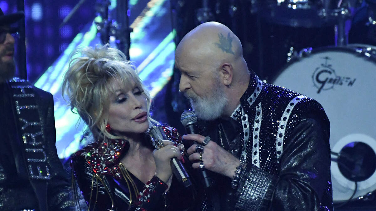 Dolly Parton & Rob Halford duet 