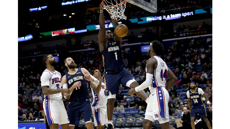 Philadelphia 76ers v New Orleans Pelicans